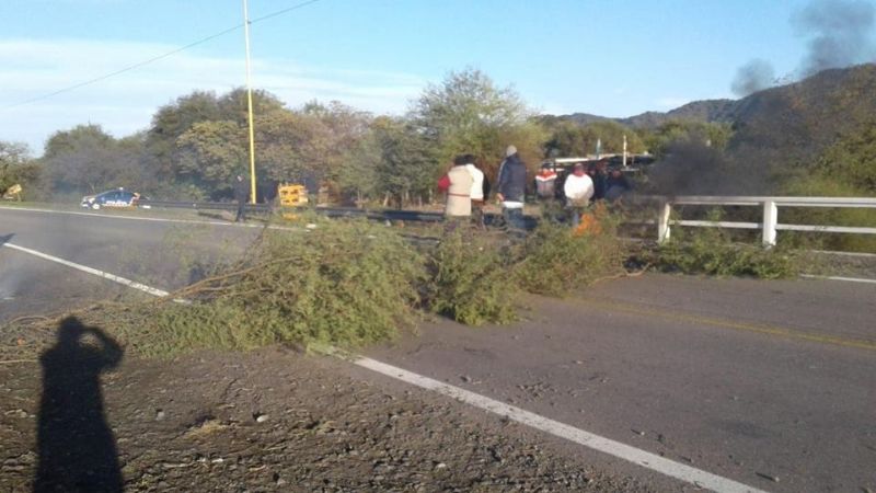 Piquete en el Sur de la ciudad