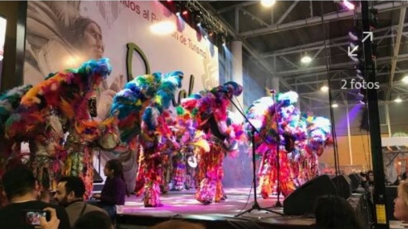 Mutquín deslumbró con sus danzas y música