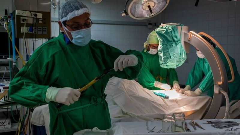 Exitosa compleja cirugía en el Hospital San Juan Bautista