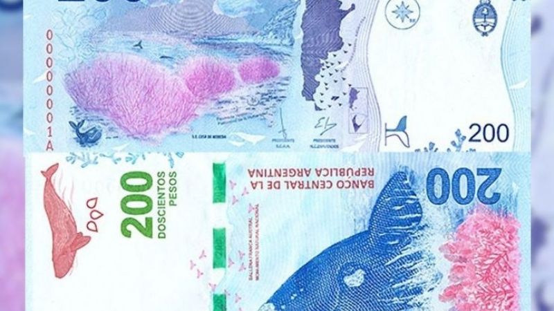 Se extraviaron hojas para hacer billetes de $200