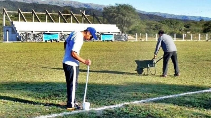 Inspeccionan las canchas de La Merced, C. Daza y Pirquitas