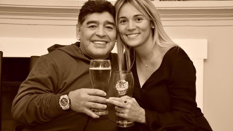 Se casa Maradona