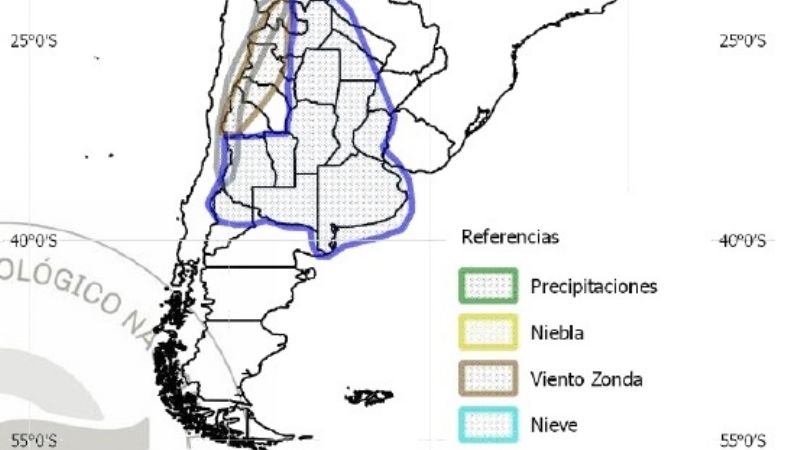Analizan los eventos meteorológicos que se esperan esta semana