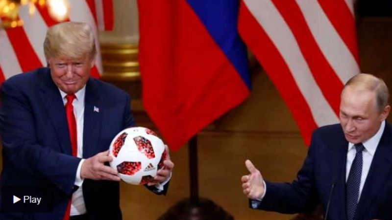 La pelota del Mundial que Putin le regaló a Trump contenía un chip transmisor