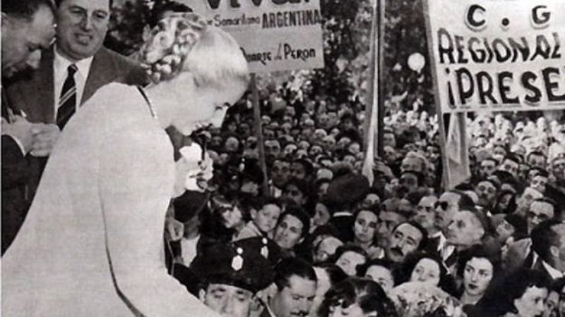 “Evita eligió a los trabajadores como sus compañeros”