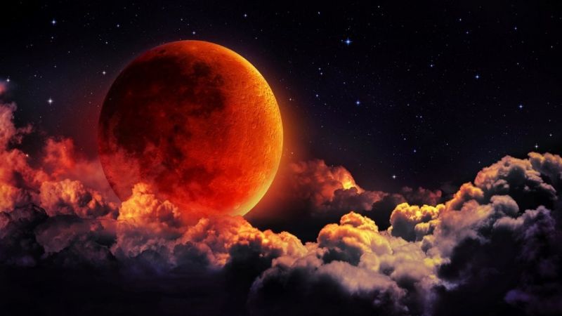 Marte y la Luna ofrecerán un eclipse increíble en el cielo