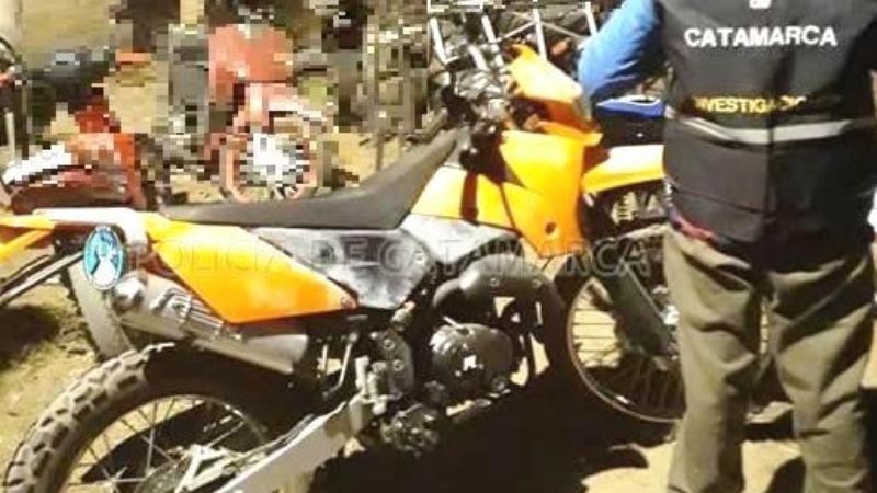 En un registro domiciliario, recuperan una moto robada el domingo