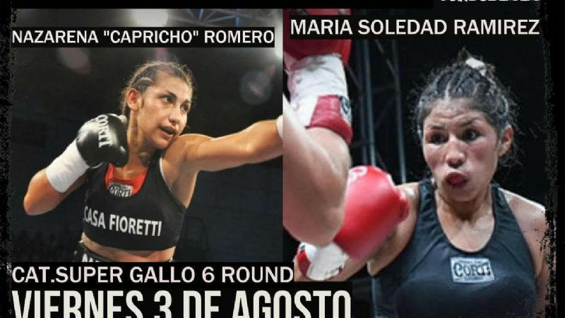 La "Capricho" Romero pelea el 3 de agosto en Córdoba