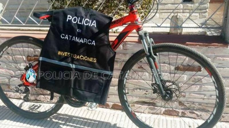 Recuperan una bicicleta robada
