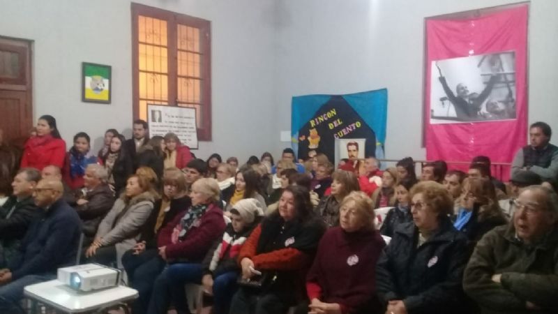 La Rama Femenina del PJ La Paz recordó a Eva Perón