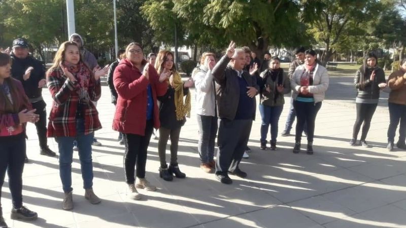 Recuerdo de Eva Perón  y críticas a Macri en Icaño