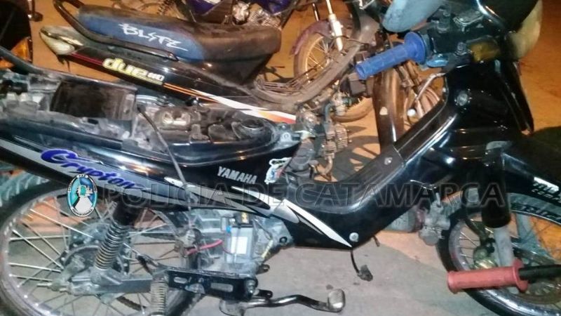Secuestran motos y motor en talleres de Valle Viejo y Fray Mamerto Esquiú
