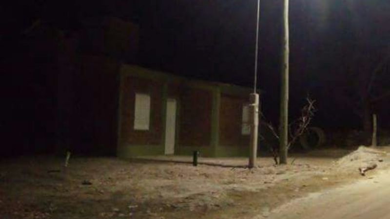 Nueva luminaria en Apoyaco