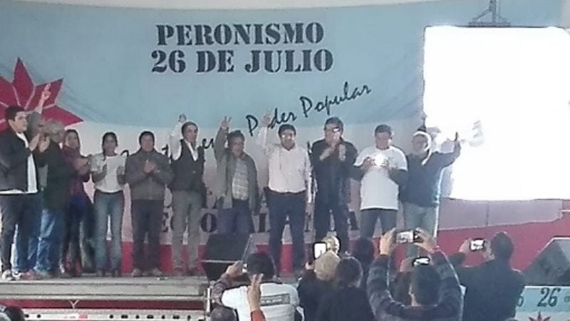 Gran locreada del "Peronismo 26 de Julio"
