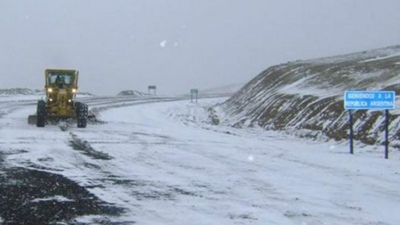 Sigue cerrado el Paso por inclemencias climáticas en Chile