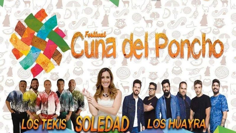 Se viene la 2da. edición del Festival Cuna del Poncho