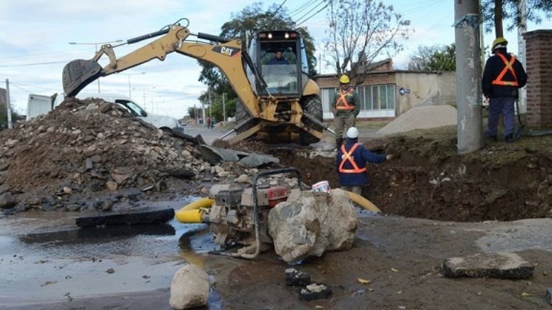 Se normaliza el servicio de agua potable