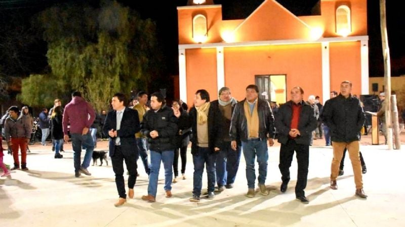 Remodelación total de la plaza de Salado, Tinogasta