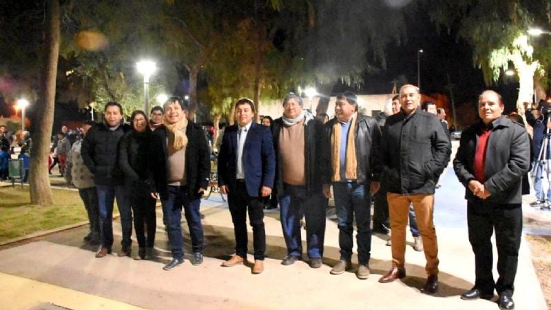 Remodelación total de la plaza de Salado, Tinogasta