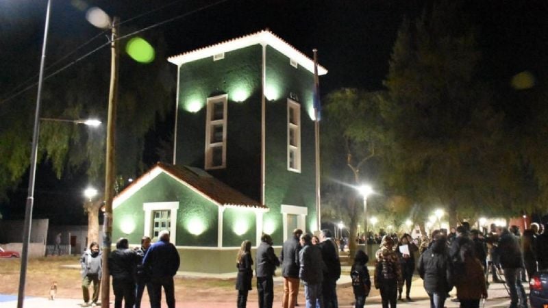 Remodelación total de la plaza de Salado, Tinogasta