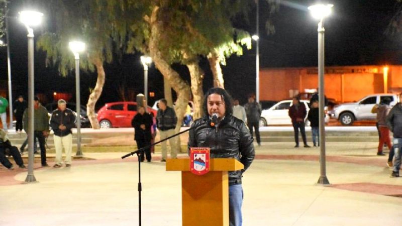 Remodelación total de la plaza de Salado, Tinogasta