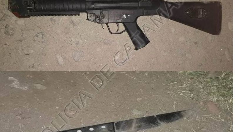 Denunció que dos sujetos lo amenazaron de muerte con un arma y un cuchillo