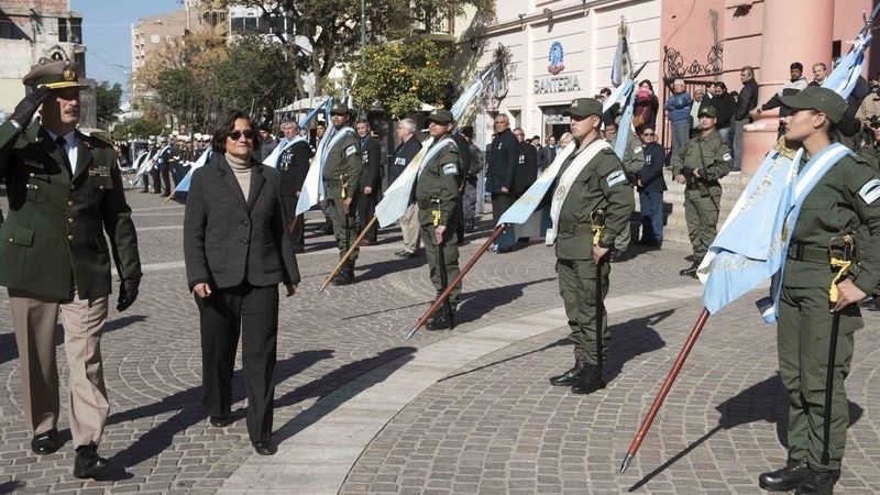 La Gobernadora participó del aniversario de Gendarmería