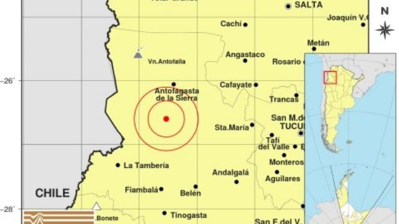 Tres temblores en pocas horas