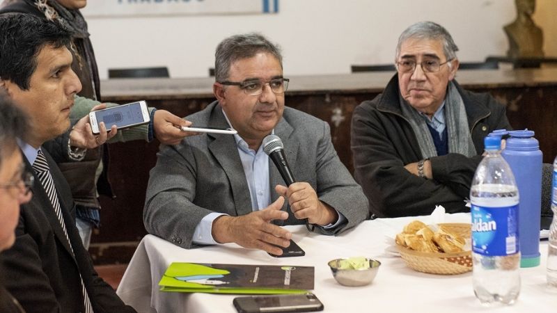 La CGT recibió el instrumento de los terrenos donados por el municipio
