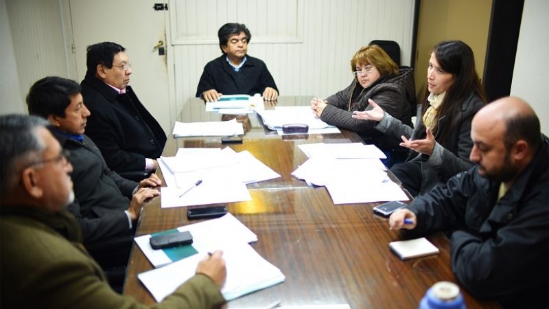 Senadores se reunieron con funcionarios por el Archivo Histórico Digital