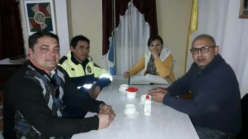 Bomberos Voluntarios entregaron reconocimiento a concejales de Recreo