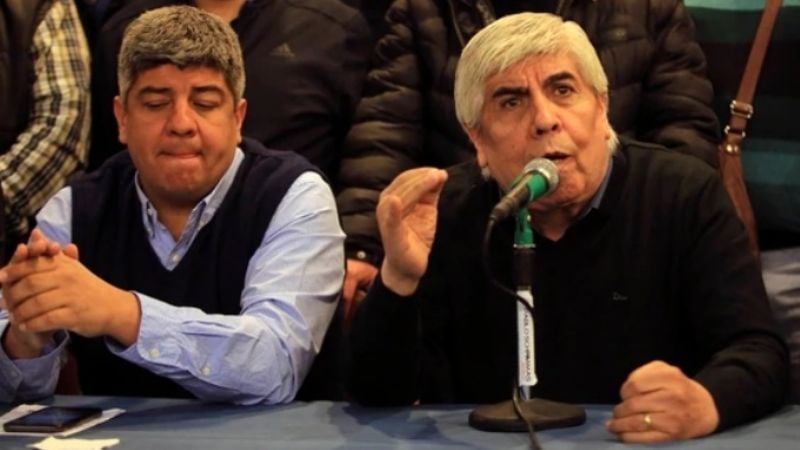 Justicia embargó al gremio de los Moyano por más de mil millones de pesos