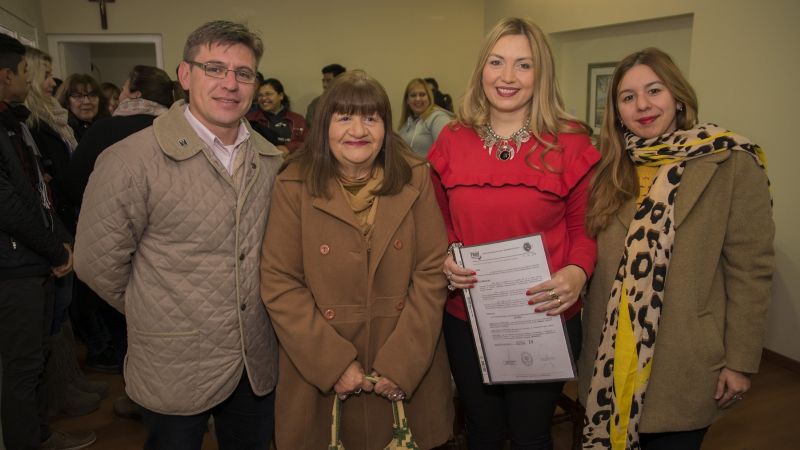 Nueva funcionaria en Fray Mamerto Esquiú