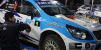 ALEJNADRO CANCIO lidera la clase mayor del Rally Argentino.