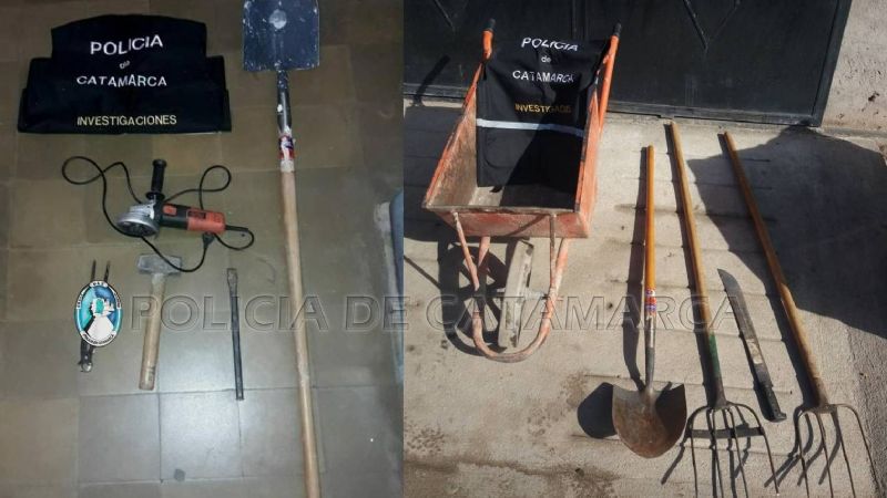 Recuperaron elementos robados de un área del gobierno