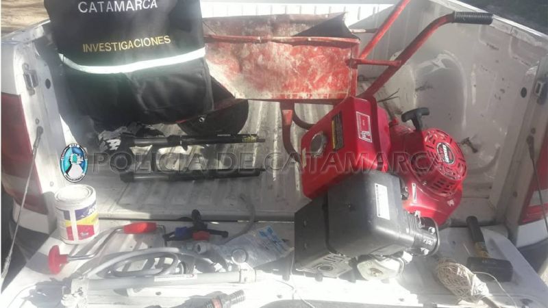 Recuperaron elementos robados de un área del gobierno