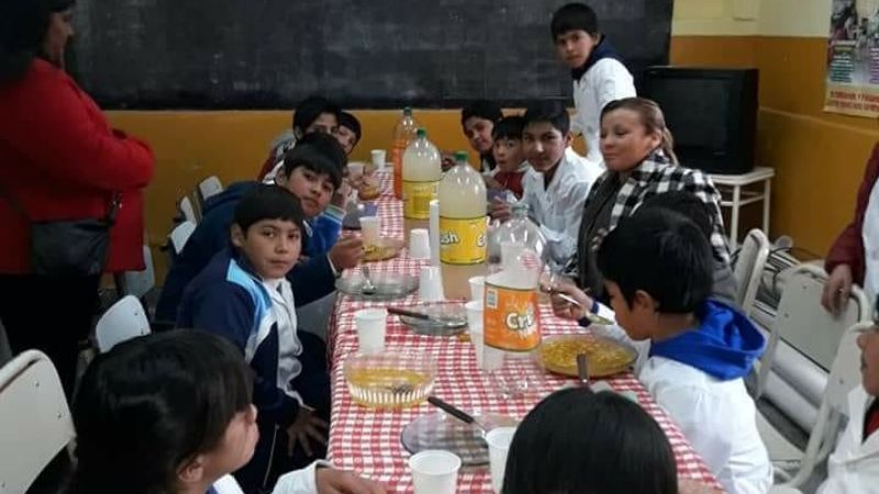 El CD de Recreo sesionó en la Escuela de Las Peñas