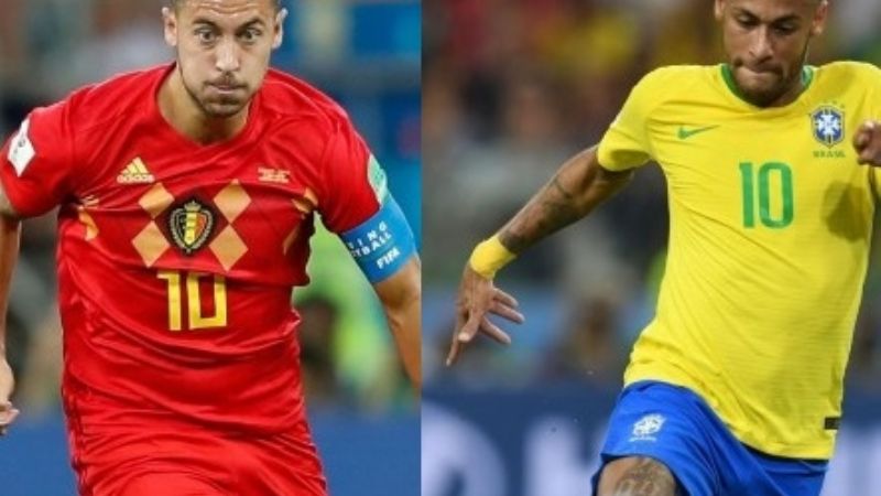 Brasil y Bélgica por el pase a las “semis” del Mundial