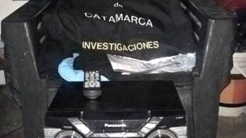 Recuperan un TV y un equipo de música robados hace 20 días