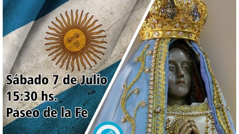 Rosario por la Vida en el Paseo de la Fe