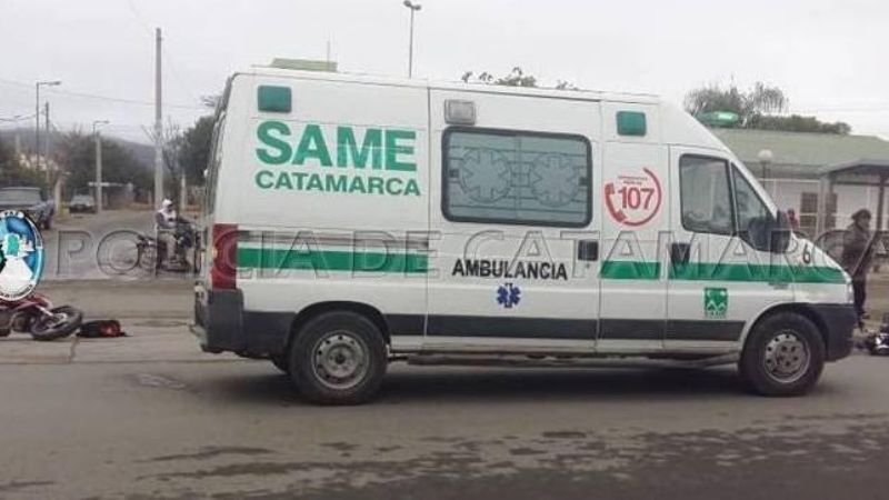 Sufrió una convulsión en la vía pública