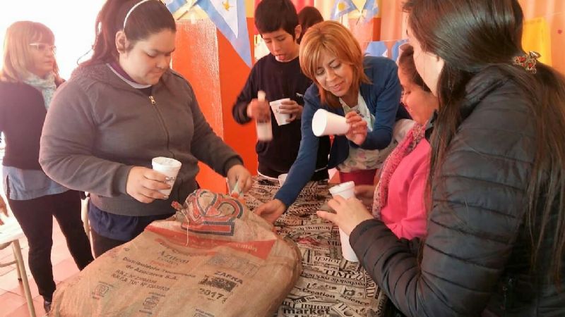 Dictaron taller sobre Huertas a alumnos del Centro Terapéutico Integral