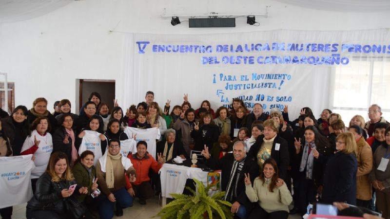 Mujeres peronistas del Oeste coparon Andalgalá