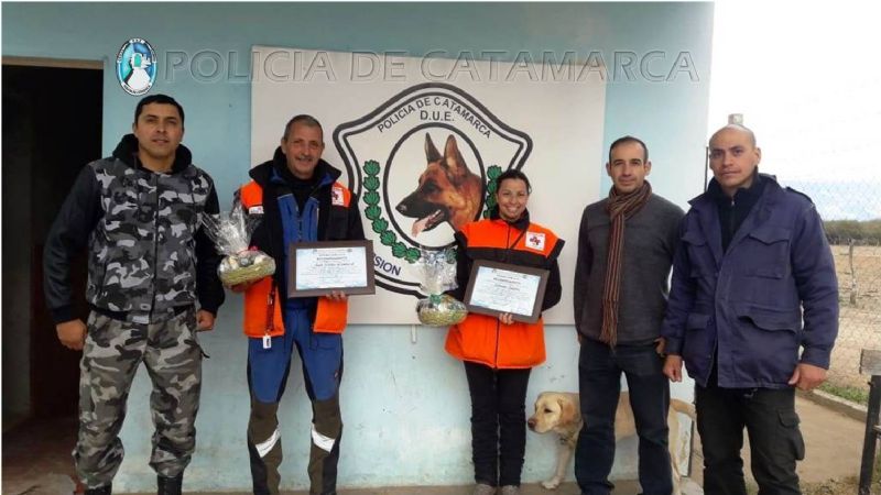 Seminario de capacitación para la División Canes de la Policía