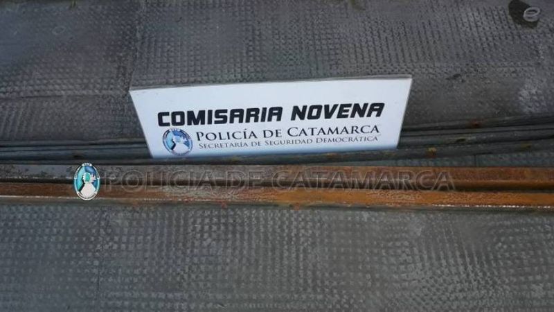 Recuperan elementos robados en registro domiciliario