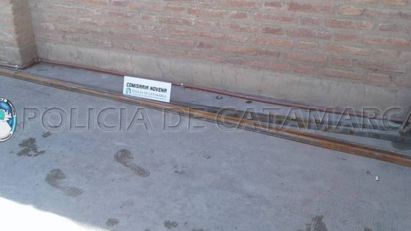 Recuperan elementos robados en registro domiciliario