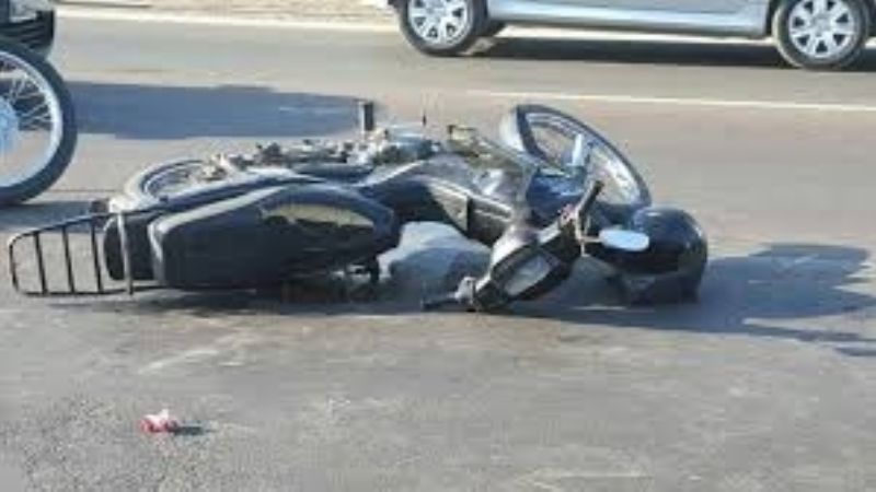 Cuatro heridos en accidentes de motos
