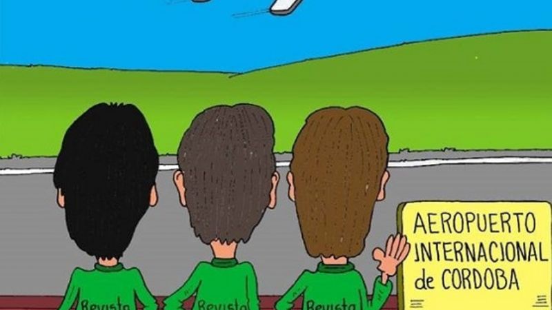 Los enviados de Botineros se lo tomaron con humor