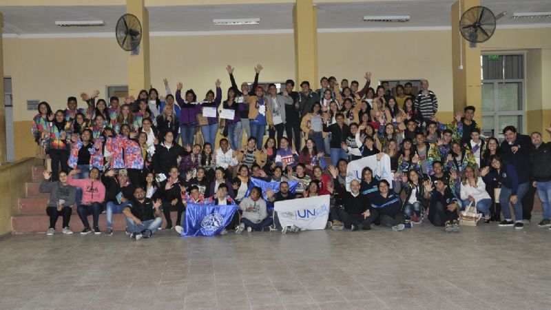 Andalgalá: 250 chicos le pusieron color y emoción al UNCA+Cerca