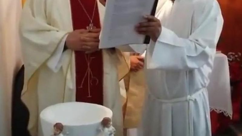 Fue consagrado el altar y dedicado el templo del barrio Huaco, en Belén